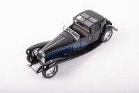 BUGATTI: A 1:24 scale Franklin Mint model of a 1930 Bugatti Royale Coupe 'Na Poleon', features opening bonnet and doors, no&nbsp;box included