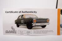 1967 BATHURST: A&nbsp;1:18 scale Classic Carlectables&nbsp;1967 Ford Falcon XR GT 1967&nbsp;Bathurst Winner #52D, as raced to victory by Harry Firth and Fred Gibson, boxed with COA numbered 0440/2500 - 2