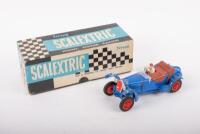 SCALEXTRIC: A c1960s Tri-ang Scalextric No.C65 Alfa Romeo 21HP slot car model with box, model with damage, to suit restoration
