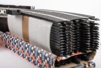 SCALEXTRIC: A large group lot of Scalextric track sections and some accessories such as track guard railing - 3