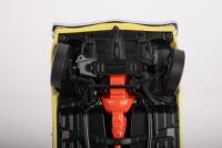 HOLDEN: A Trax 1:24 Holden Monaro&nbsp;GTS (TX-031) in yellow&nbsp;with black G.T stripes, black seats, opening features, engine detail, steerable wheels, in original protective box - 3