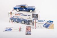 FORD: A 1:18 scale Classic Carlectables 'Norm Beechey's 1965 Mustang' as driven to 1st in the 1965 Australian Touring Car Championship, blue with racing number '4', Limited Edition 383/4000
