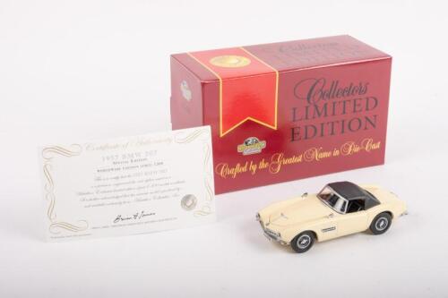 BMW: A limited edition Dinky Models of Yesteryear 1:43 scale 1957 BMW 507, code YY033, in original box with COA