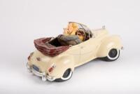 GUILLERMO FORCHINO: 'Ma Nouvelle Fiancee' comic art model car, limited edition, numbered '01614', by Guillermo Forchino, 35cm long, in original box - 4