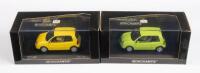 VOLKSWAGEN: Two Minichamps 1:43 scale 1998 Volkswagen Lupo models in boxes