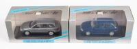 AUDI: Two Minichamps 1:43 scale Audi models in boxes, includes a 1995 A4 Avant station wagon & a 1996 A3 hatchback