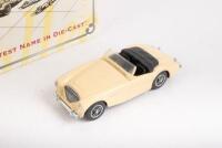 AUSTIN: A Matchbox Collectibles approx 1:43 scale 1956 Austin Healey 100 in cream paintwork, code DYB04-M, in original box - 2