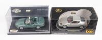ASTON MARTIN: Two 1:43 scale Aston Martin models in boxes