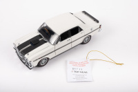 FORD: A Trax, 1:24 scale, Ford Falcon XY GTHO&nbsp;Phase III in white with black striping