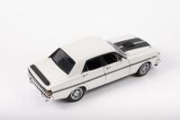 FORD: A Trax, 1:24 scale, Ford Falcon XY GTHO&nbsp;Phase III in white with black striping - 2