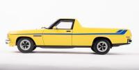 HOLDEN: An Autoart, 1:18 scale, limited edition [1821/2304], Holden HZ Sandman Utility in Jasmine yellow with blue stripes - 8