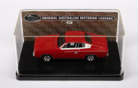 VALIANT: A Trax 1:43 scale 1972 Valiant VH Charger in red paintwork, code TR11J, in original box