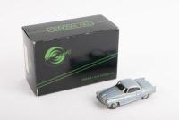 BORGWARD: A 1:43 scale Tin Wizard No.1573 1959 Borgward Isabella coupe 'Heckflosse' in light blue/silver