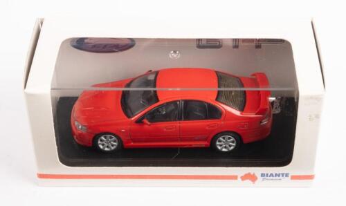 FPV: A 1:43 scale Biante Ford FPV GT-P Sedan in Vixen Red, boxed with COA numbered 1109/2000