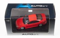 MONARO: A 1:43 scale AUTOart Holden Monaro CV8 in 'Red Hot' with COA numbered 0637/4000, within incorrect box