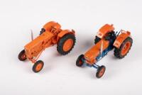 TRACTORS: Two 1:43 scale Universal Hobbies model Tractors including a OM 750 and a Vendeuvre Super GG70&nbsp;