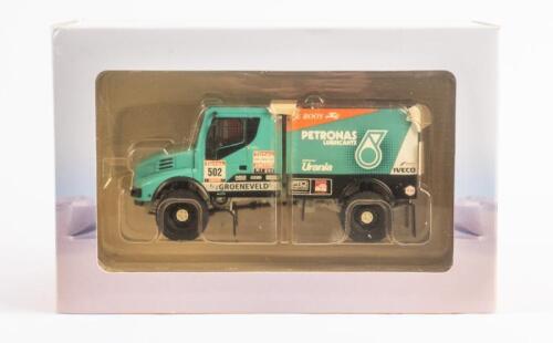IVECO: A 1:50 scale WSI Models Iveco 2011 Dakar Gerard De Rooy 502 model within box