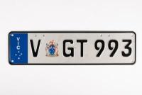 Victorian&nbsp;Euro Plates |&nbsp; &nbsp;V GT 993 - 2