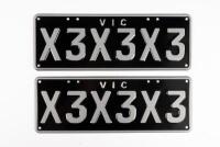 Victorian&nbsp;Custom Plates |&nbsp; &nbsp;X3X3X3