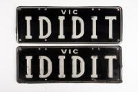 Victorian&nbsp;Custom Plates |&nbsp; &nbsp;IDIDIT