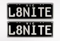 Victorian&nbsp;Custom Plates |&nbsp; &nbsp;L8NITE