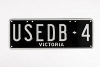 Victorian&nbsp;Custom Plates |&nbsp; &nbsp;USEDB.4 - 2
