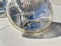 LUCAS: A pair of Lucas NOS 7" sealed beam headlight units [Location: Sydney] - 2