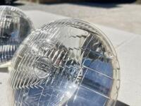 LUCAS: A pair of Lucas NOS 7" sealed beam headlight units [Location: Sydney] - 3