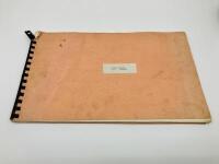MASERATI: A reproduction Spare Parts Catalogue for the Ghibli [Location: Sydney]