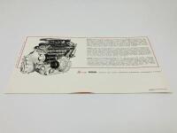 FERRARI 246 GT DINO: A reproduction sales brochure for a 246 GT Dino [Location: Sydney] - 2
