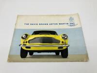 ASTON MARTIN: A Sales Brochure for the DB4 [Location: Sydney]