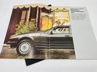ALFA ROMEO: A sales brochure for the GTV6 together with a copy of Quadrifoglio magazine [Location: Sydney] - 2