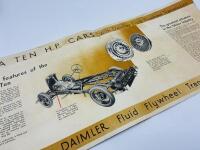 B.S.A: A group of three Sales Brochures for the Scout and Ten models [Location: Sydney] - 3