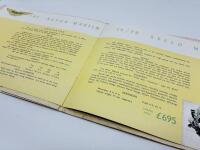 ASTON MARTIN: A pair of Sales Brochures for the 15/98 2-litre model, plus a road test article from a 1938 issue of The Motor [Location: Sydney] - 3