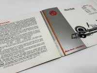 MG: A group of four Sales Brochures for the Midget J-type, P-type and T-type models [Location: Sydney] - 4