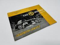 MG: A group of four Sales Brochures for the Midget J-type, P-type and T-type models [Location: Sydney] - 5