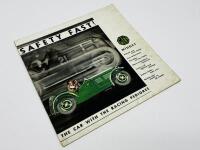 MG: A group of four Sales Brochures for the Midget J-type, P-type and T-type models [Location: Sydney] - 9