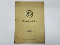 MG: A Sales Brochure for the VA [Location: Sydney]