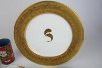 PORCELAIN: A collection of porcelain and a Chinese enamel brush pot - 6