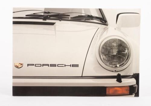 PORSCHE 911: A circa 1977 Porsche 911 / Carrera / Turbo 36 page sales brochure, also includes a separate supplement 'Technical Data 1977'