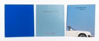PORSCHE 911: Three Porsche 911 sales brochures from the 1980s