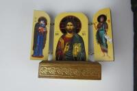 CHRISTIAN: A fine quality 14K Yellow Gold Crucifix Pendant and other related objects - 2