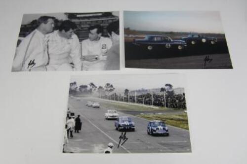 NEPTUNE: Three copies of period photographs featuring the early Neptune race team (signed McKeown)