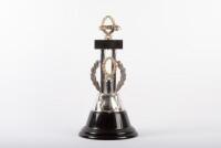 TROPHY: A large trophy on bakelite base awarded to Alan Hamilton at the 1967 South Australian Tourist Trophy held at Mallala