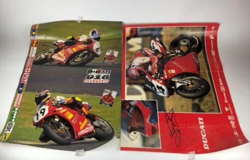 DUCATI: One Ducati 916 Superbike Ben Archibald/Shawn Giles Poster, One Ducati Carl Fogarty (Signed) Poster