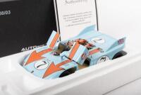 PORSCHE: An Autoart, 1:18 scale, 1971 Porsche 908/03, winner 1971 Targa Florio, car No.7 as driven by Redman/Siffert - 4