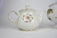 PORCELAIN: A Sadler teapot and Royal Albert &lsquo;Old Country Roses&rsquo; potpourri bowl - 3