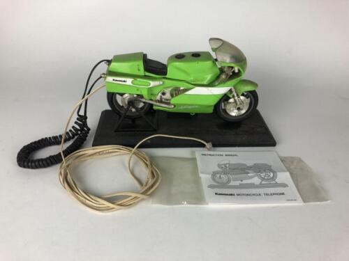 KAWASAKI: One Kawasaki Ninja telephone, with instruction book and connection cord, 1980's