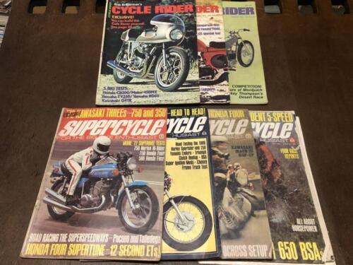 MAGAZINE: Three issues Cycle Rider Magazine, Four issues Supercycle Magazine