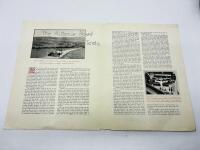 BENTLEY: A Sales Brochure for the 3 &frac12; Litre model range, together with a period road test from The Autocar of the 4 &frac12; Litre and a quantity of three double-sided brochures for various models [Location: Sydney] - 8